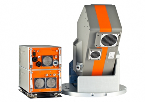 Specim AFX10機載高靈敏度高光譜相機，用於無人機圖片